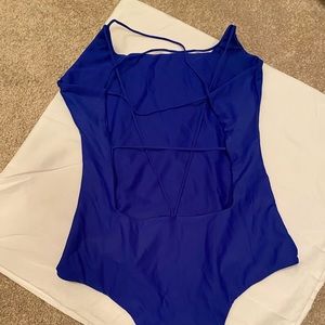 Mikoh strappy one piece bathing suit